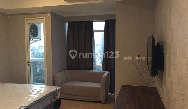 Jual Apartemen Menteng Park 1 Bedroom Lantai Tinggi Hadap Monas 1