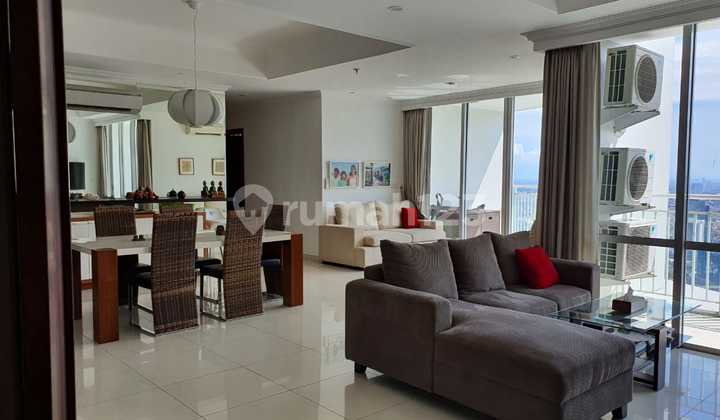 Sewa Apartemen Denpasar Residence 4 Bedroom Lantai Tinggi Furnished 2