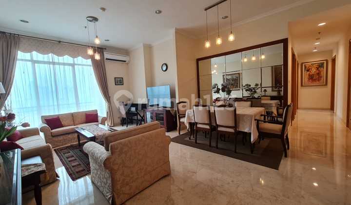 For Rent Apartment Senayan Residence 3 Bedrooms Middle Floor Furnished 2