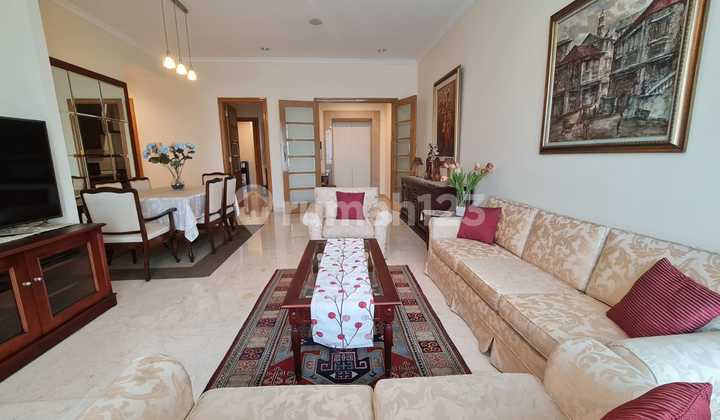 For Rent Apartment Senayan Residence 3 Bedrooms Middle Floor Furnished 1