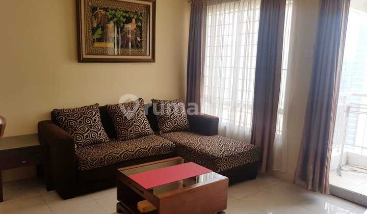 Rent Sudirman Park Apartment 3 Bedroom High Floor Furnished