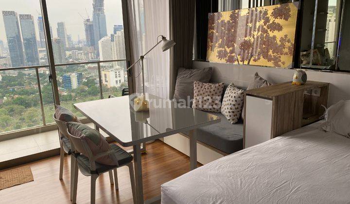 Jual Apartemen Sudirman Hill Tipe Studio Lantai Tinggi Furnished 1