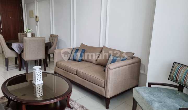 Disewakan Apartemen Denpasar Residence 2 Kamar Tidur Lantai Tengah