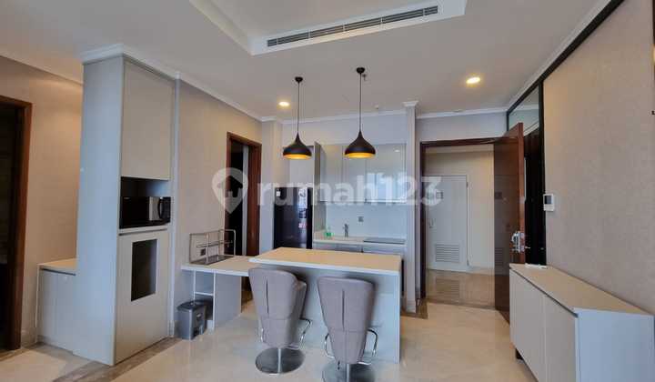 For Rent Apartment District 8 Senopati 2 Bedrooms High Floor Furnished 2