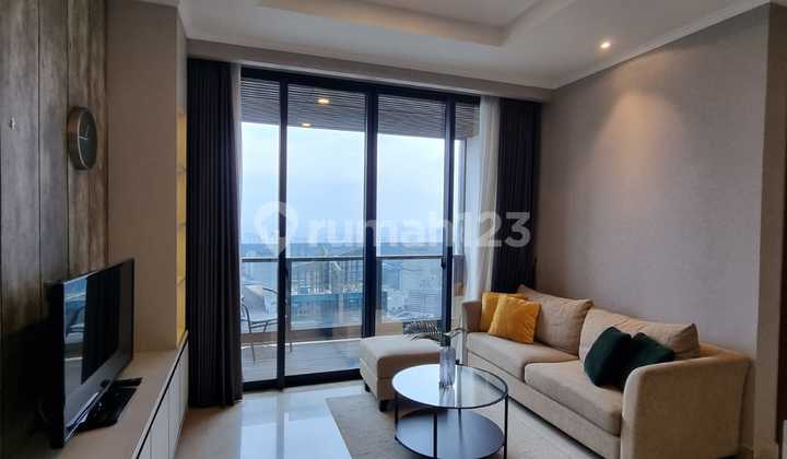 For Rent Apartment District 8 Senopati 2 Bedrooms High Floor Furnished