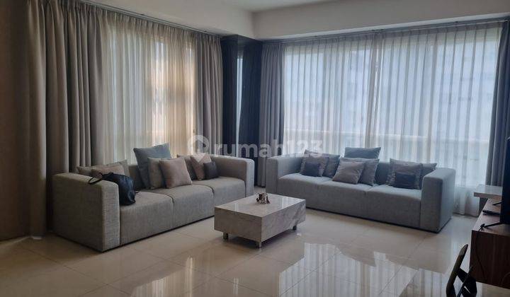 Sewa Apartemen 1 Park Residence 3 Bedroom Lantai Rendah Furnished 1