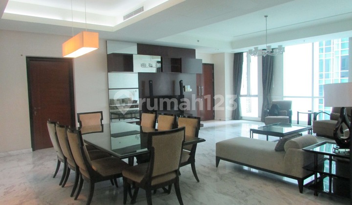 Jual Apartemen The Peak Sudirman 3 Bedroom Lantai Rendah Furnished