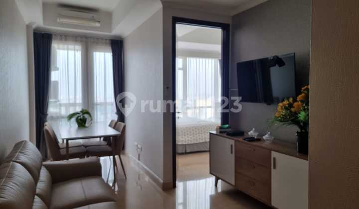 Dijual 2 Bedroom Apartemen Menteng Park Furnish Harga Terjangkau