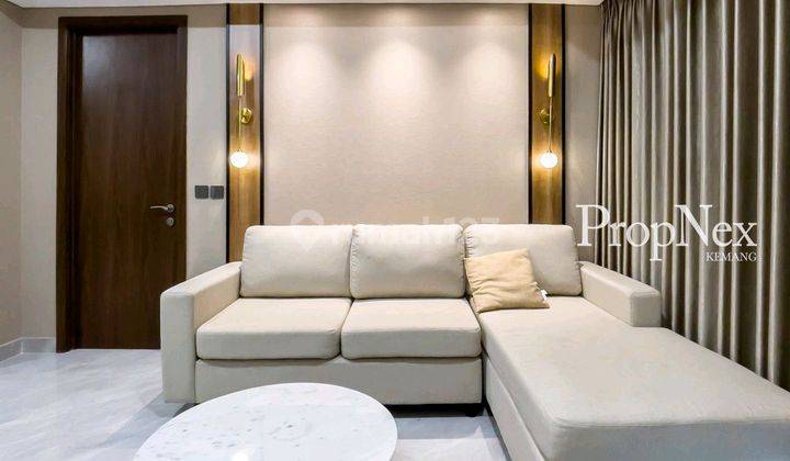 Apartemen Kemang Village 2 Kamar Tidur Furnished Mewah 1