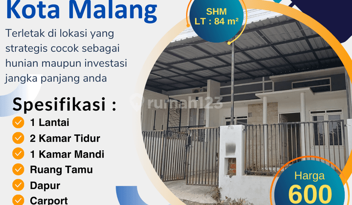 Dijual Rumah Lokasi di Tasikmadu Kota Malang 2