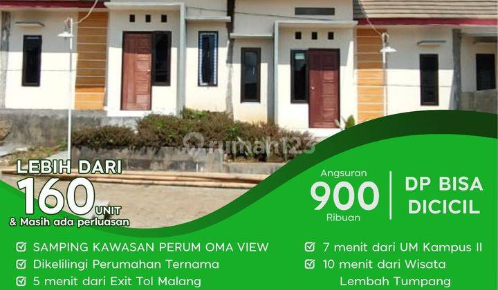 Rumah Subsidi Murah Lokasi Strategis 160 Jutaan Dekat Sawojajar 1