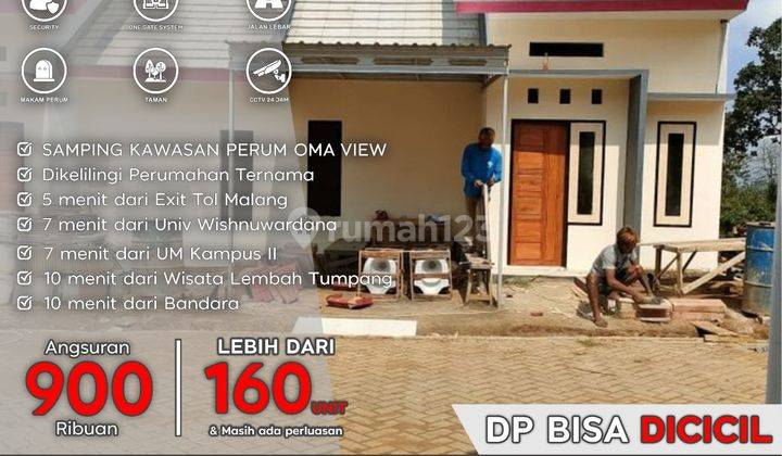 Rumah Murah 160 Juta Lokasi Dekat Cemorokandang 1
