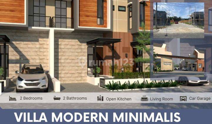 Rumah Villa Modern Lokasi Strategis di Kota Batu Malang 1