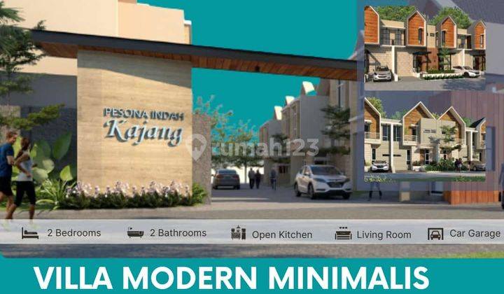 Rumah Villa Modern Lokasi Strategis di Kota Batu Malang 2