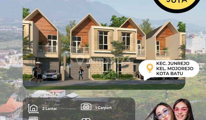 Rumah Villa Modern Lokasi Strategis di Kota Batu Malang 3
