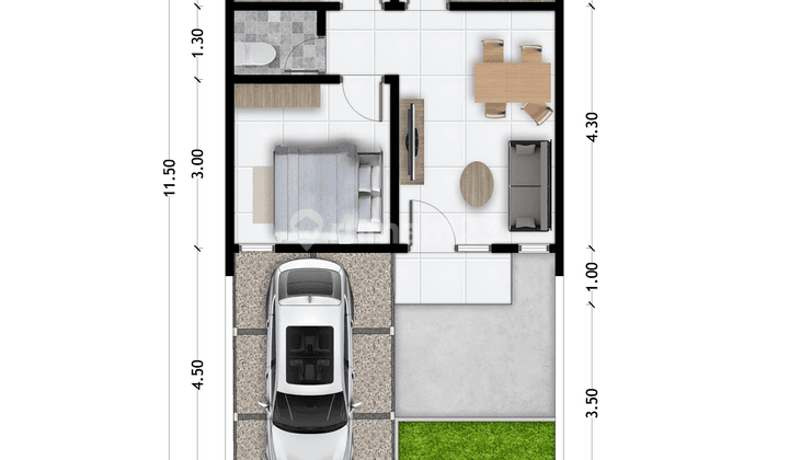 Rumah Murah Dekat Kampus Brawijaya Malang 2