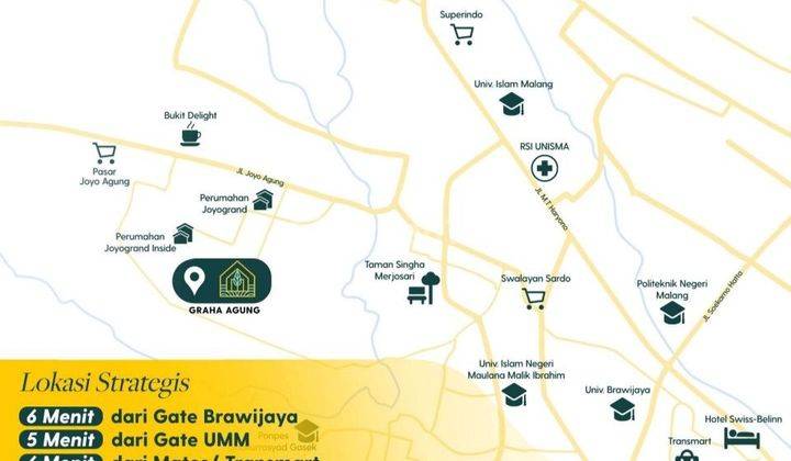Rumah Murah Dekat Kampus Brawijaya Malang 7