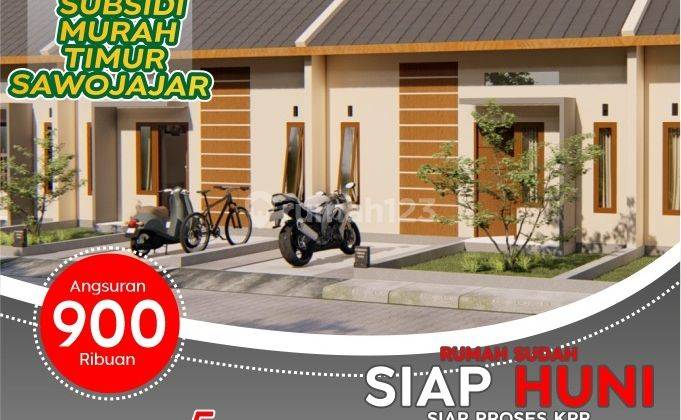 Rumah Subsidi Murah Ready Stok Dekat Sawojajar 1