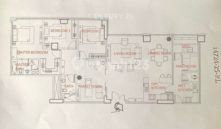 Dijual Apartemen Mewah Penthouse Gandaria Heights 2