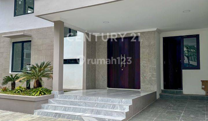 Rumah Cantik Puri Bintaro Jaya Sektor 9 Hook Brandnew Depan Taman 2