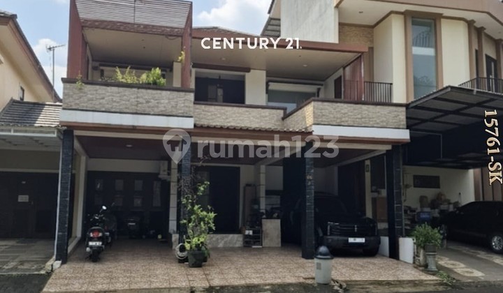 Dijual Rumah Akses Jalan Lebar Dalam Cluster De Latinos BSD