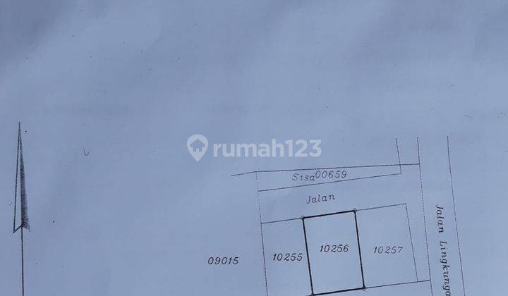 Tanah kav depan pos sekuriti harga murah di Kranggan Bogor 4