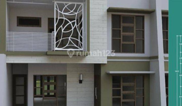 Rumah baru dan cantik siap huni di pusat kota Depok  1