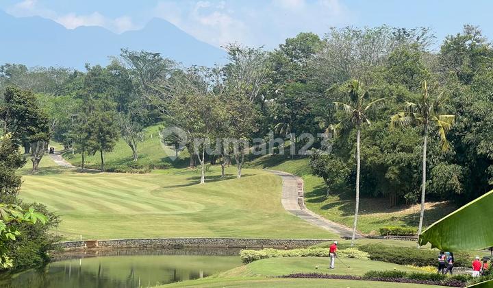 Tanah Kavling Siap Bangun Samping Lapangan Golf di Rancamaya Golf Estate Bogor Jawa Barat
