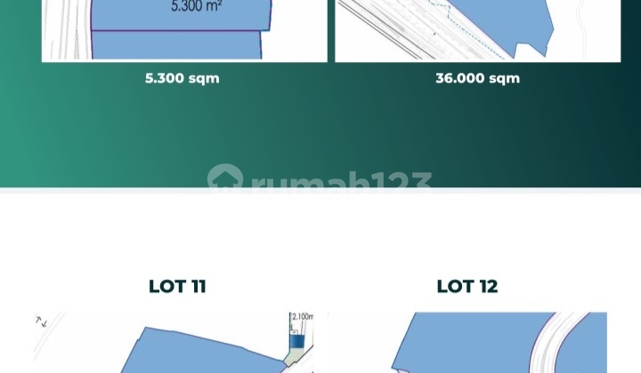 Strategic Land Plot Easily Accessible by Public Transport Ready to Build Beside Kedunghalang Toll Road Bogor.