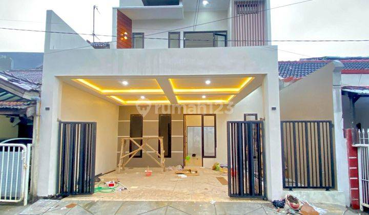 Rumah Baru Modern 2 Lantai 500 Meter Toll Sawojajar 1