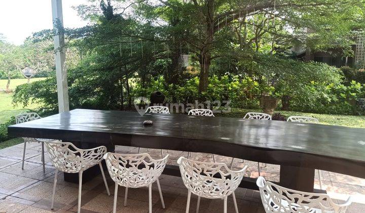 Rumah Super mewah semi furnish kawasan elite lingkungan asri rindang nyaman langka di de Brassia de Park BSD  2