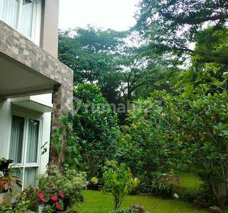 Rumah Hook Samping Taman Fresco Aria Foresta Bsd Semi Furnish  2