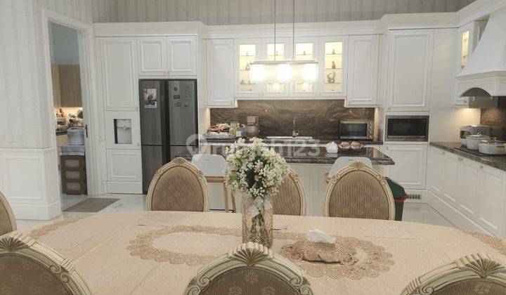 Rumah mewah Classic full marmer furnish di Aristoteles Scientia Summarecon Serpong  4