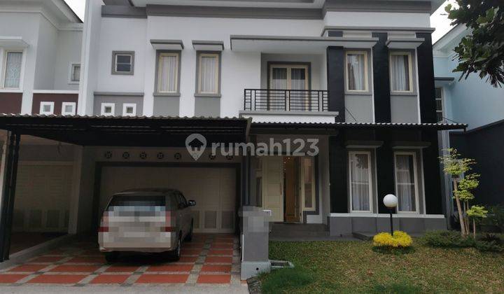 Rumah Furnish Renov Rapi Di Aquamarine Phg Gd Serpong Jarang Ada Sangat Langka 1