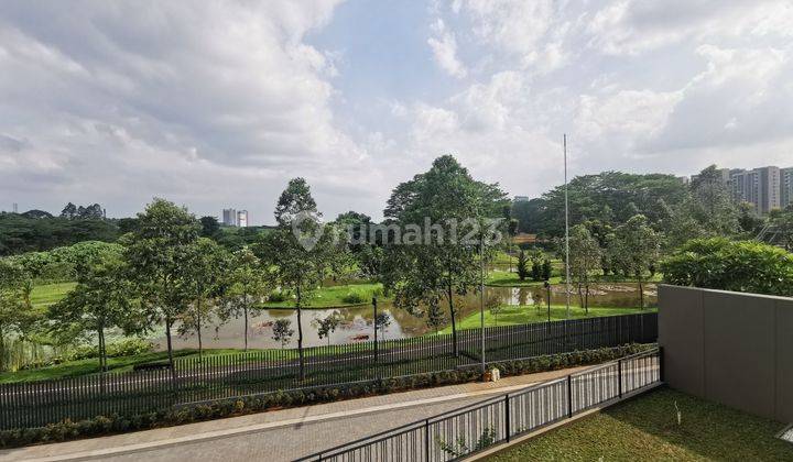 Rumah hook view langsung Botanical Park mewah full marmer ada lift akses lgs Botanical Park di Laurel Navapark BSD dekat Grand lucky, aeon mall, nanyang school, ipeka school, breeze, unilever, Prasetya Mulya university  2