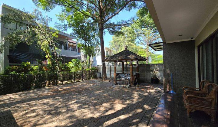 cepat rumah semi furnish langka Brassia de Park BSD 20