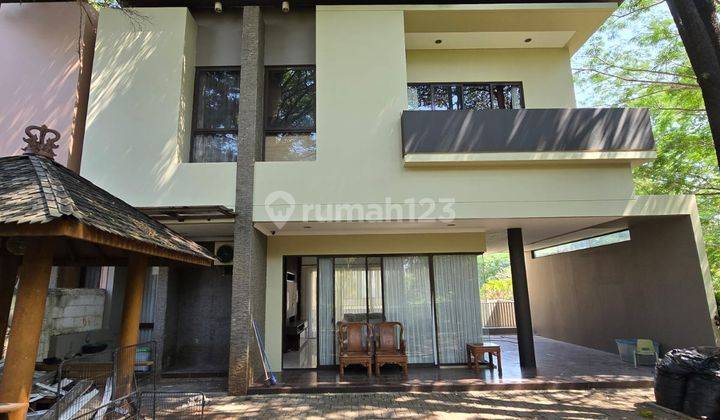 cepat rumah semi furnish langka Brassia de Park BSD 26