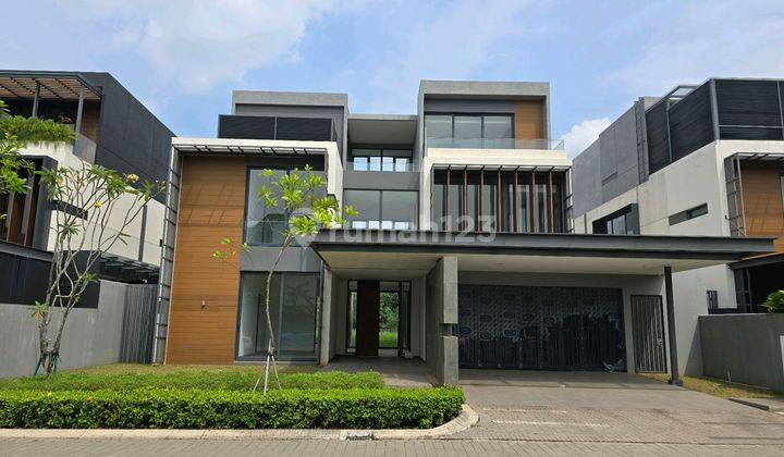 Rumah Mewah Langka View Danau Dan Country Club Ada Lift Full Marmer Lyndon Navapark Bsdcity 1