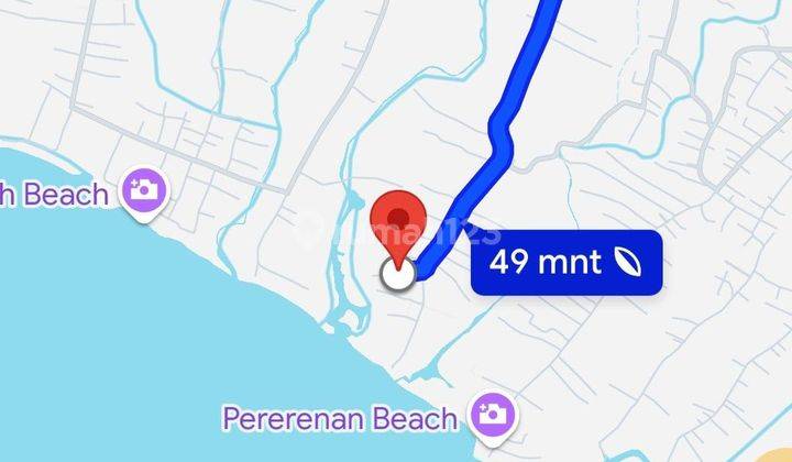 Tanah Dekat Pantai 300 M2 Di Pererenan Canggu Bali 1