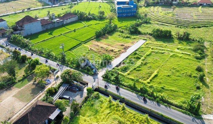 Plot of Land 450 M2 Shm On Jalan Pantai Nyanyi Tabanan Near Tanah Lot And Canggu Bali 1