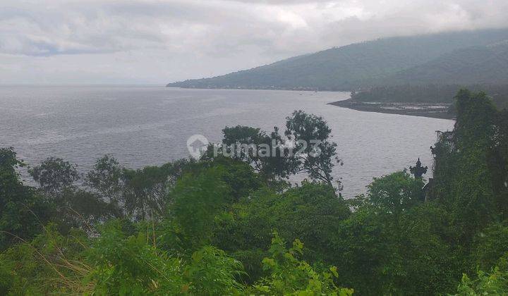 Tanah Tebing Depan Pantai 1 Hektar Shm Di Pantai Amed Sisi Kiri Karangasem Bali 1