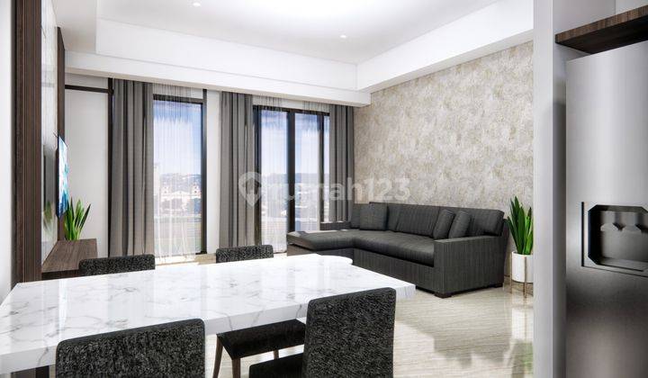 Disewakan Apartment 57 Promenade Tower Sky 2br Lt12 Prvt Lift Nnc 1