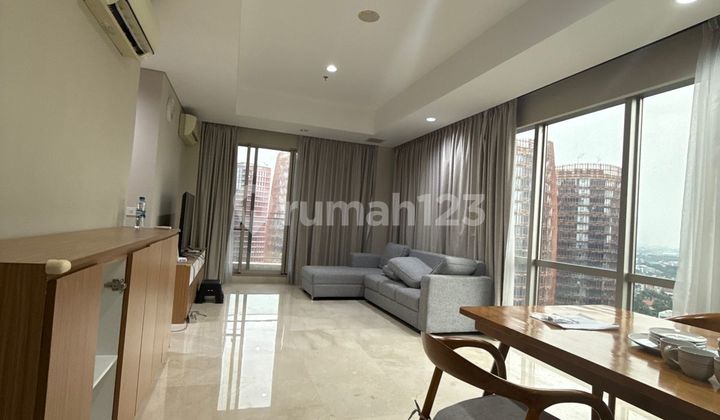 For Rent Apartment Branz TB Simatupang Type 2BR 17th Floor Fully Furnished