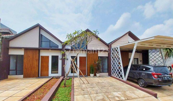 RUMAH READY STOK SIAP HUNI LOKASI DI CIBUBUR CICILAN 2 JUTAAN  1