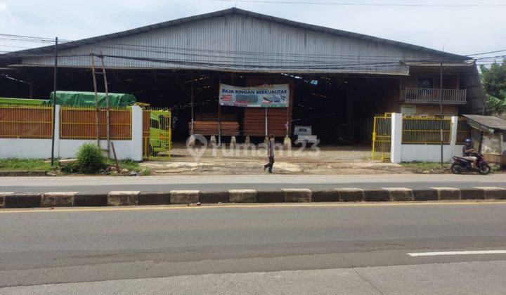 Tanah Komersial Lokasi Strategis Pinggir Jalan Raya Parung Bogor 1