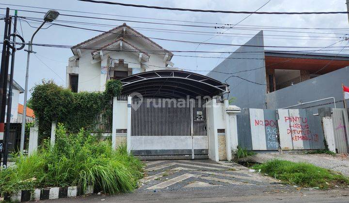 kan Rumah Tengah Kota dan Tanah Samping Jalan Anjasmoro 1