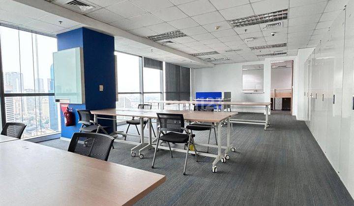 Perkantoran Uob Plaza Thamrin Jakarta Pusat Semi Furnish  2