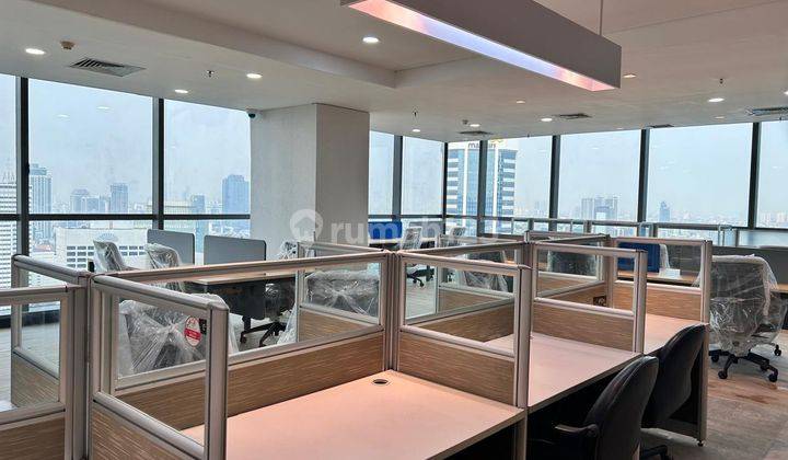 Perkantoran Uob Plaza Thamrin Jakarta Pusat Full Furnished 1
