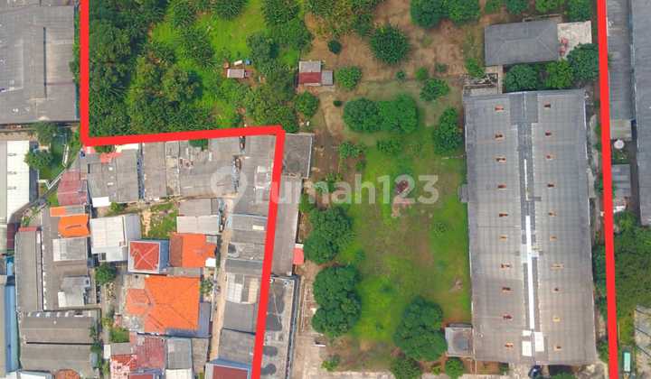 For Rent Industrial Land in Pasar Kemis With Building