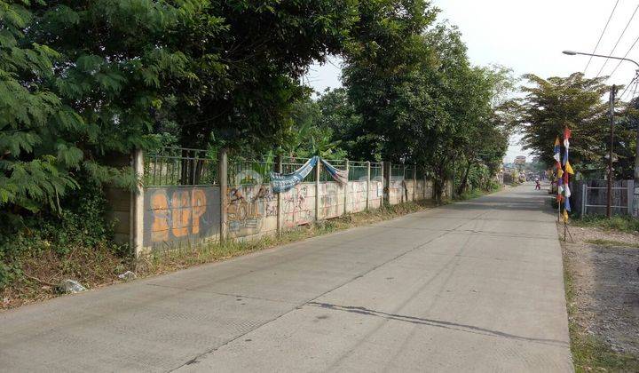 Tanah Pinggir Jalan Rawakalong Lebar 33 Meter Cocok Untuk Ruko 2